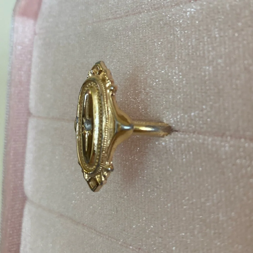 Vintage Avon Kensington Ring ✨ Size 6-8.5 - Picture 8 of 16
